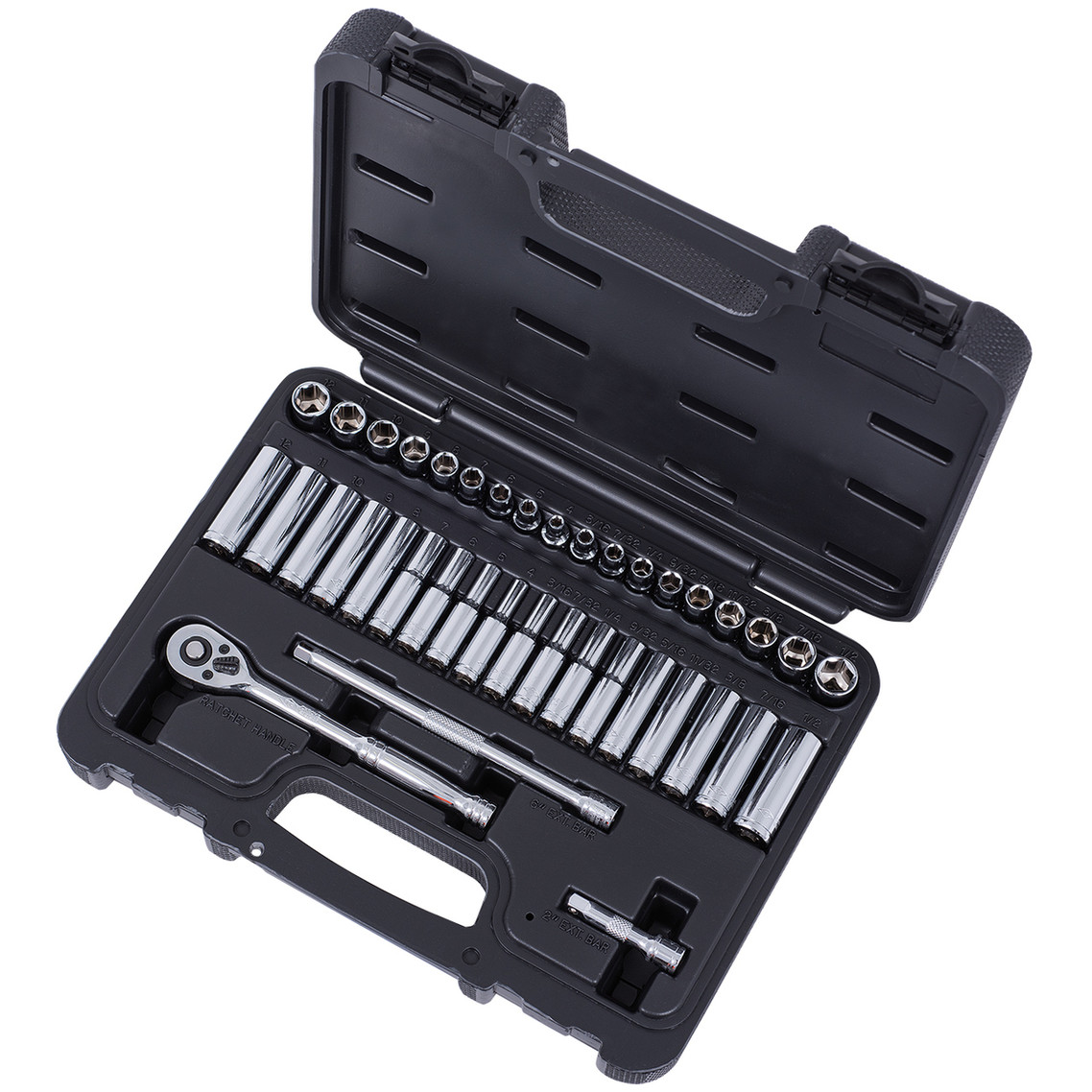 ISK-1440SM 40 PC 1/4" Drive S.A.E. / Metric Socket Set