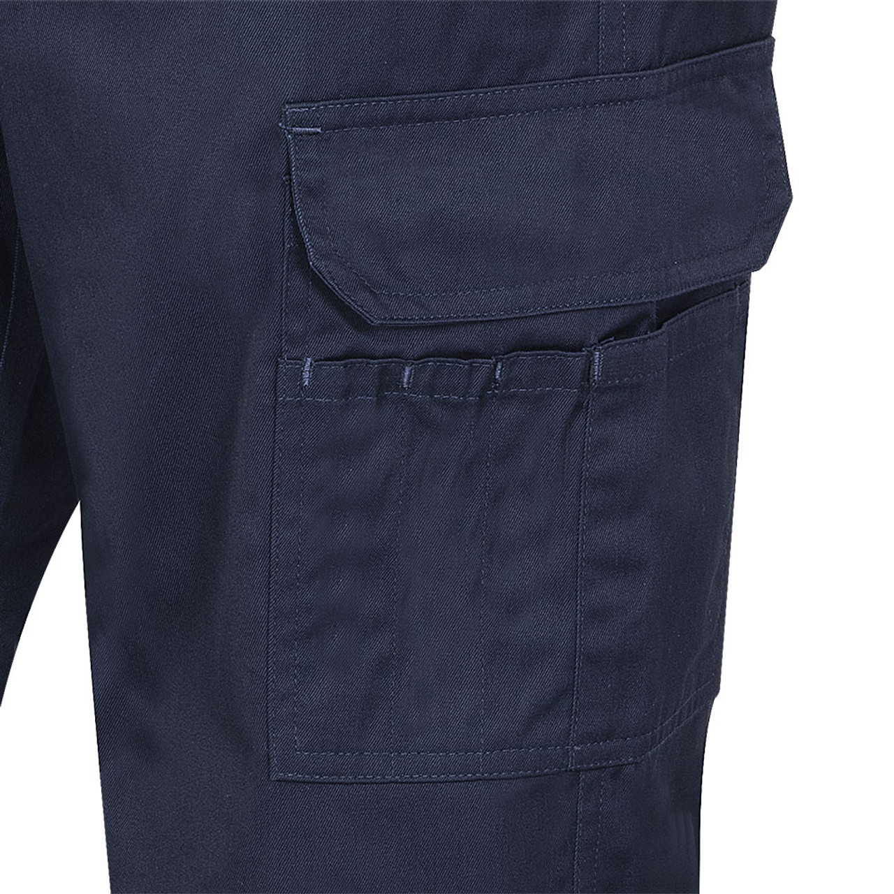 Buy tbase mens Navy Poly Cotton Solid Cargo Pant for Men online India