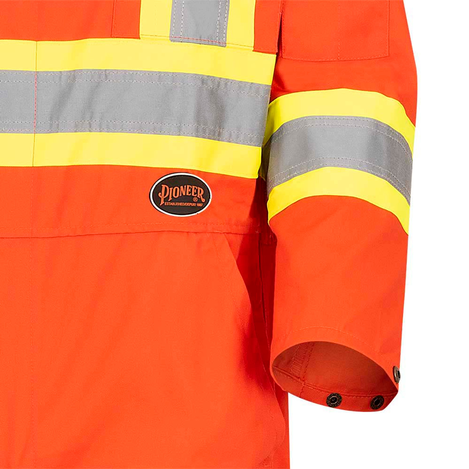 最安価格 Pioneer Orange - Coverall Poly/Cotton Safety 5514 ジャケット・アウター