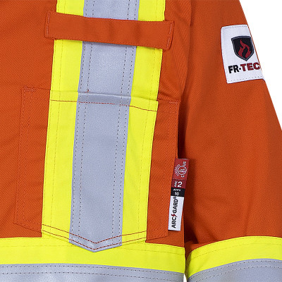 Pioneer 7702T FR-Tech™ Flame Resistant 7 oz Hi-Vis Safety Coverall