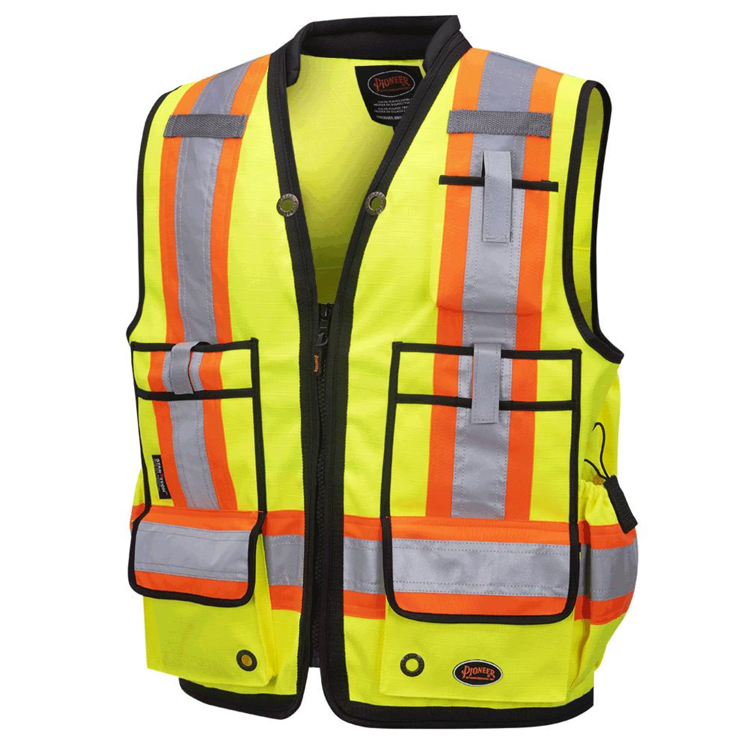 Pioneer High Denier Surveyor's Hi-Vis Vest