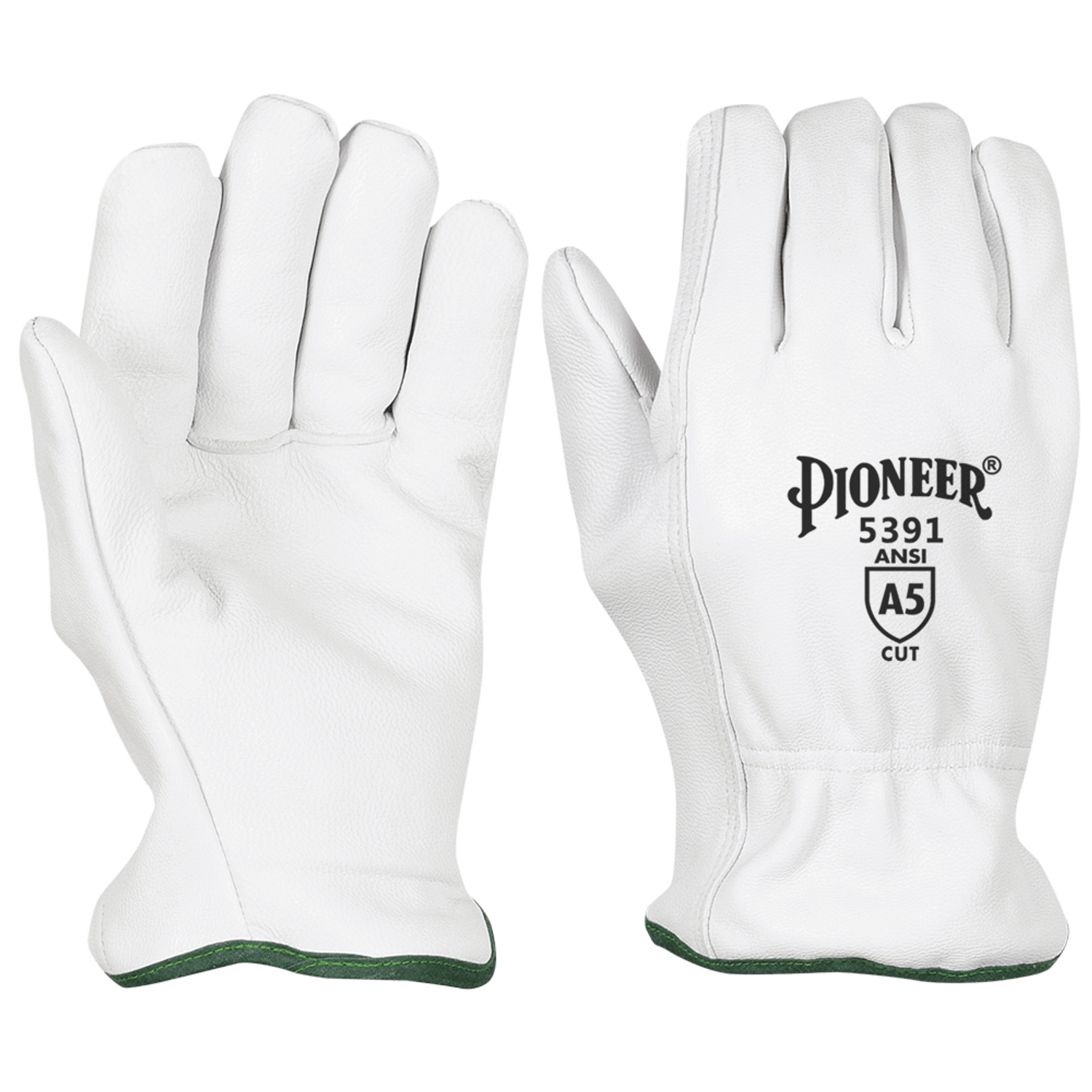Pioneer Level A5 Cut Resistant Driver's Style Goatskin Gloves