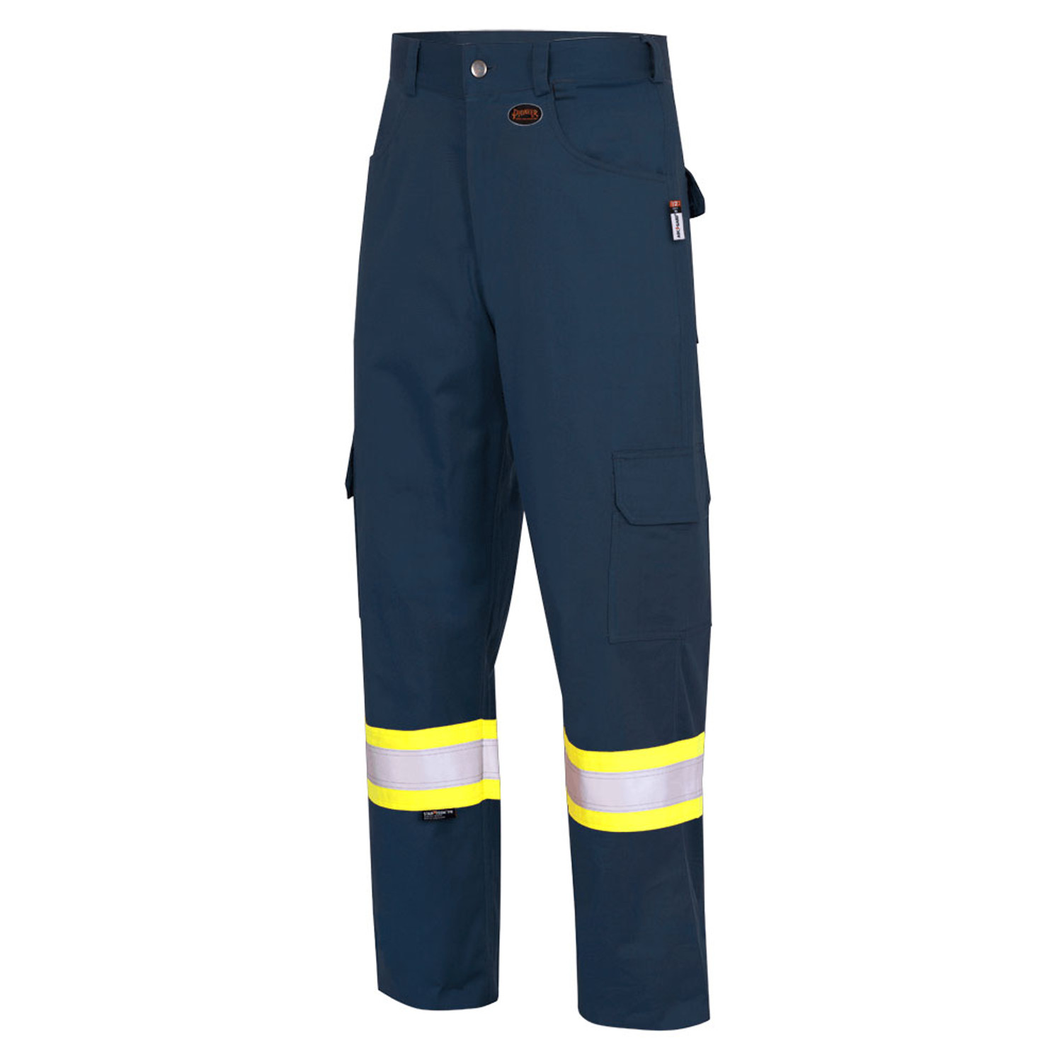 Pioneer 7764 FR-Tech® Flame Resistant Safety Cargo Pants with Strtech® Tape  - Navy