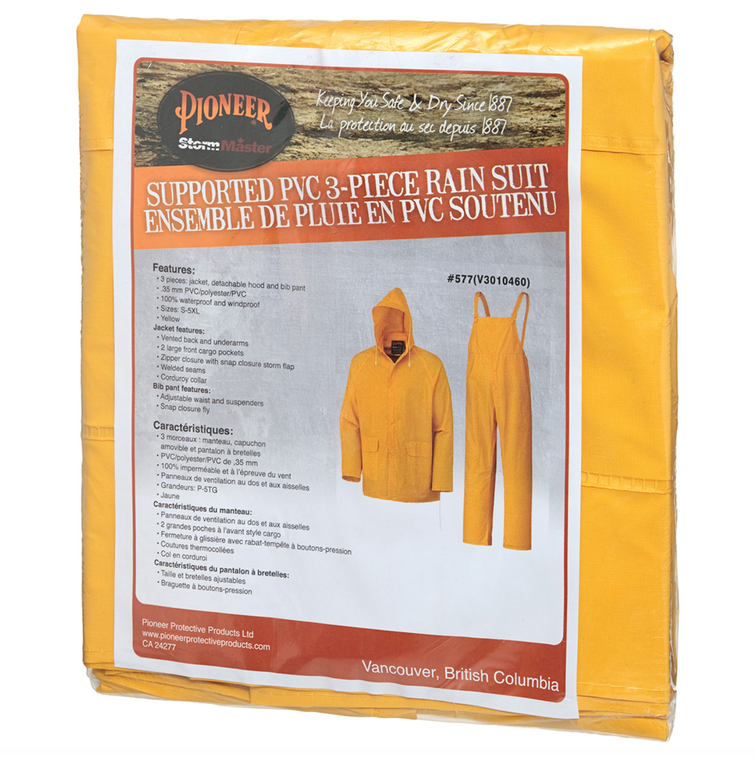 Pioneer 2025 rain suit