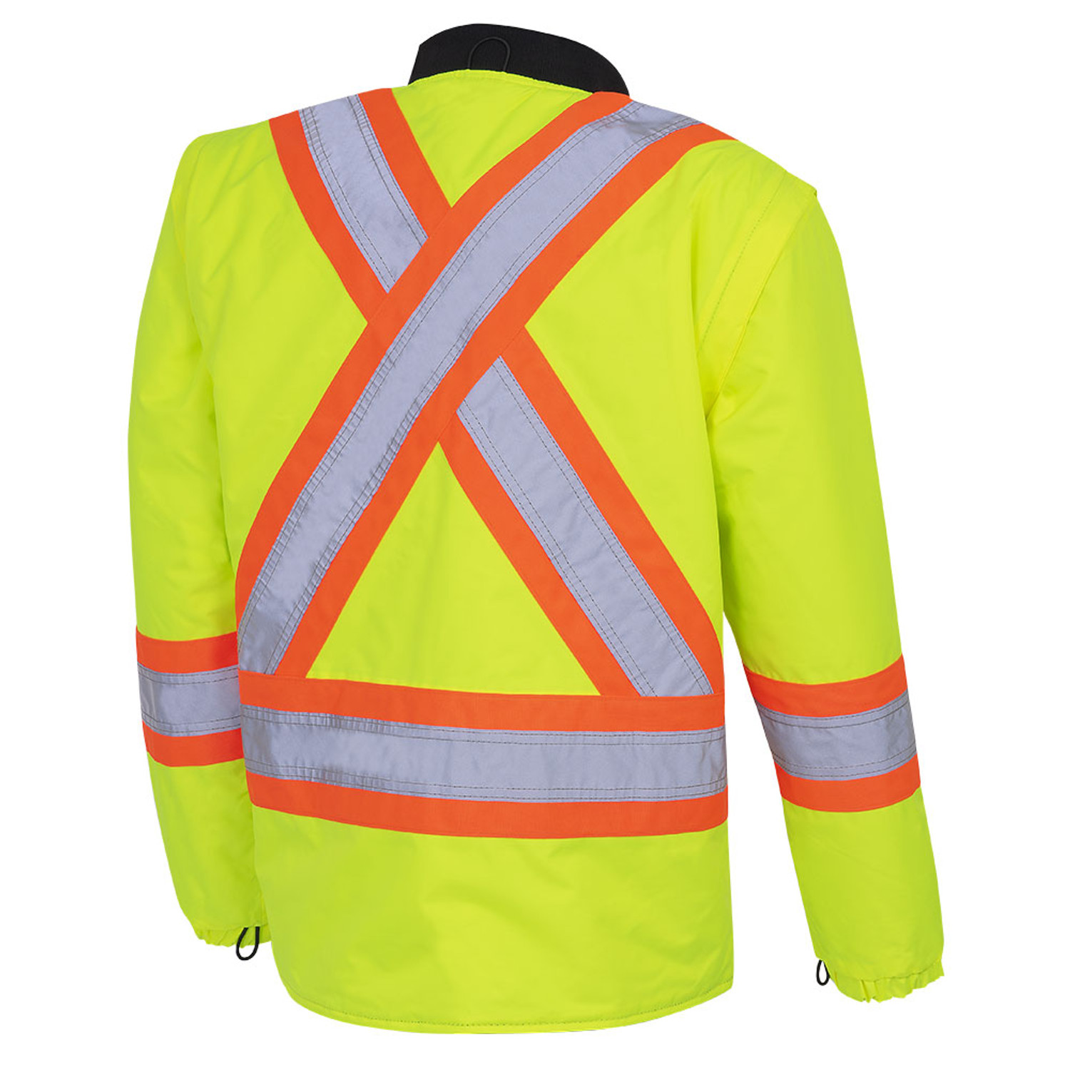 Pioneer 5021BB Waterproof 7-IN-1 Safety Parkas - Hi-Vis Yellow