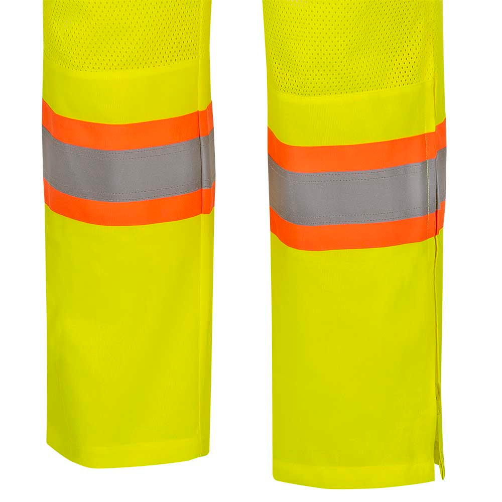 Pioneer 6000W Women's Traffic Safety Overalls - Hi-Vis Yellow