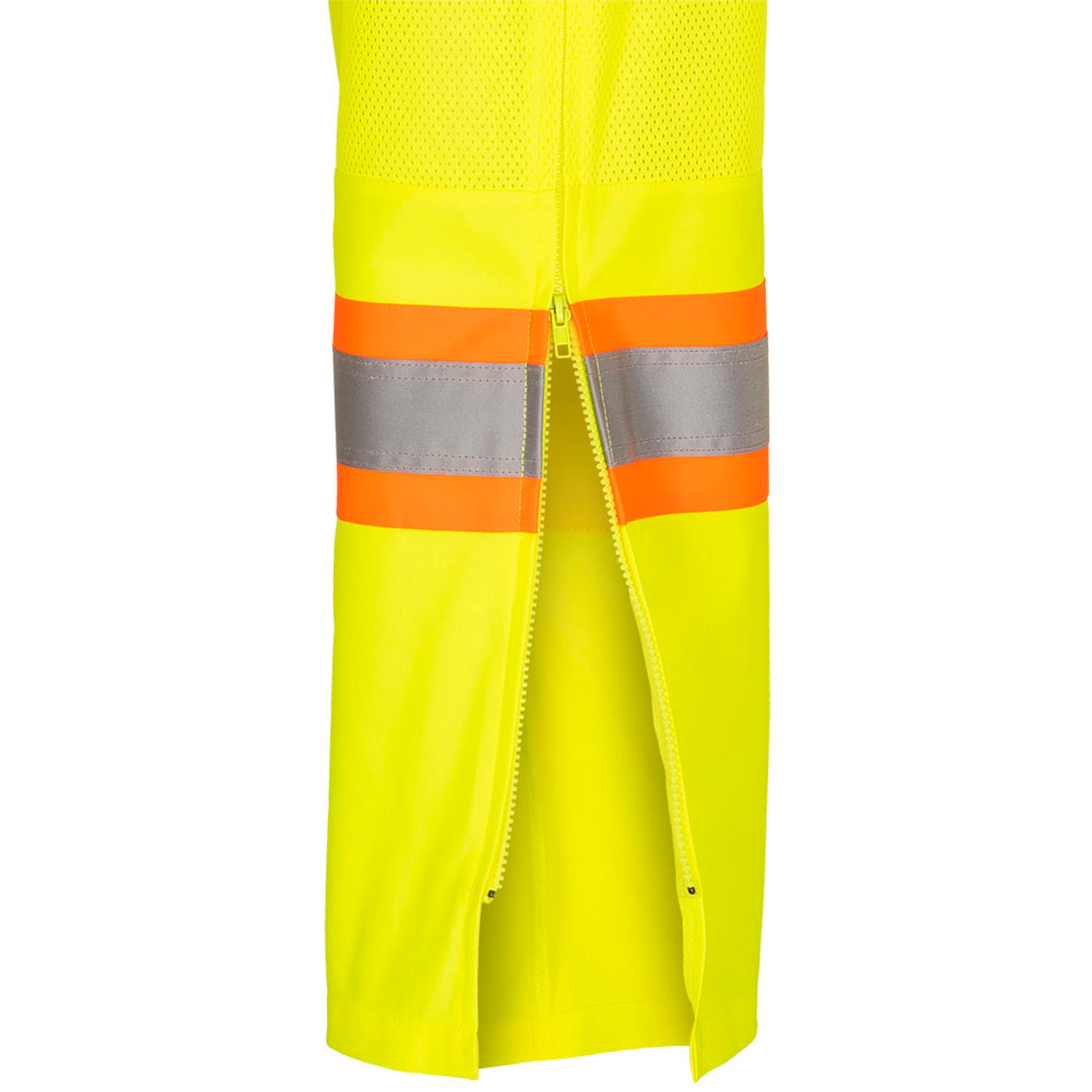 Pioneer 6000W Women's Traffic Safety Overalls - Hi-Vis Yellow/Green