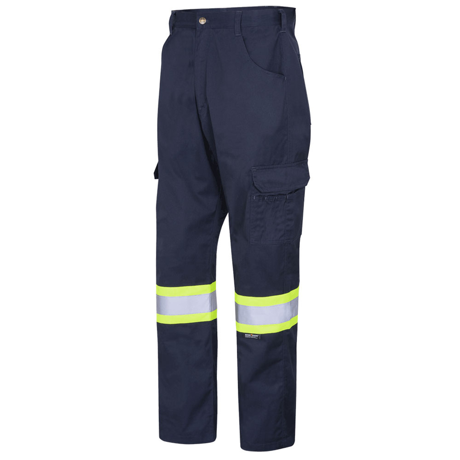 Navy Blue Reflective Work Pants