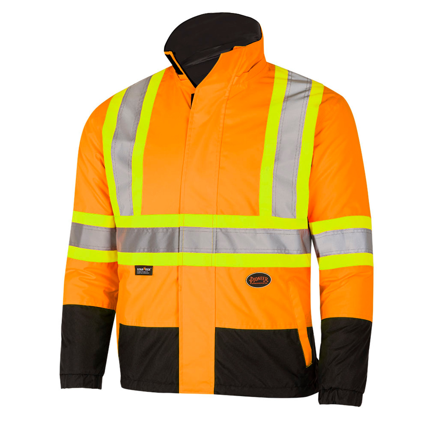 Pioneer 5770 Reversible Safety Jacket Hi-Viz Orange