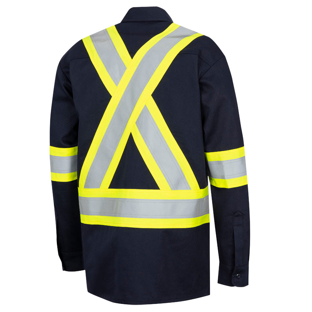 Pioneer FR-TECH® 88/12 7-OZ Flame-Resistant Safety Shirt