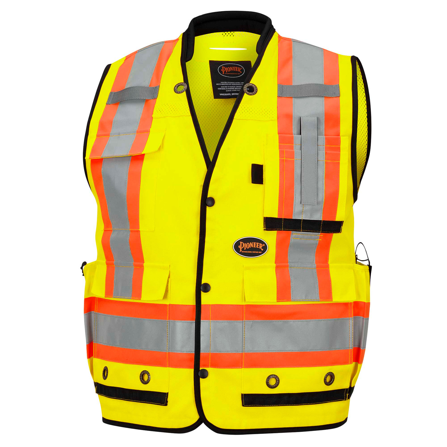 Pioneer Heated Insulated Waterproof Safety Vest | SafetyWear.ca