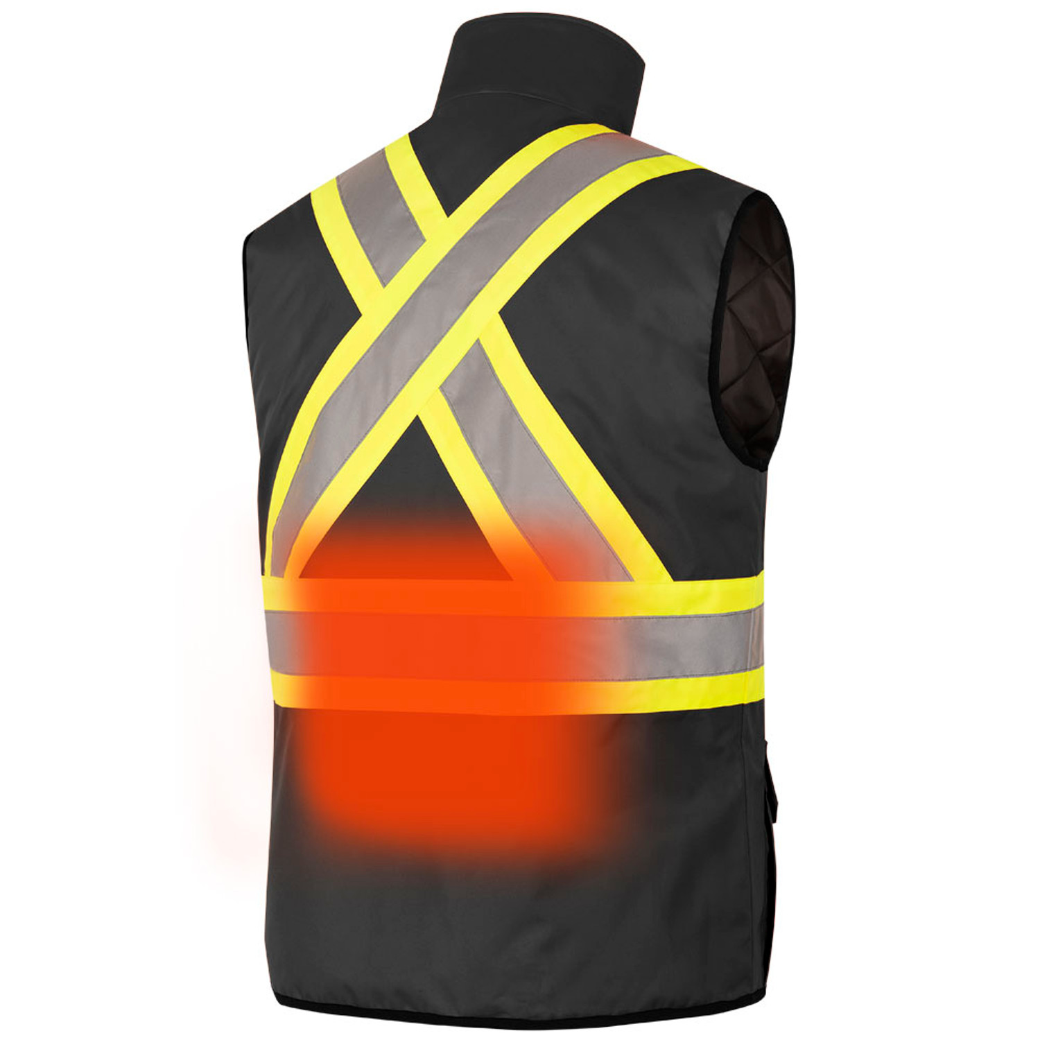 Pioneer Heated Insulated Waterproof Safety Vest