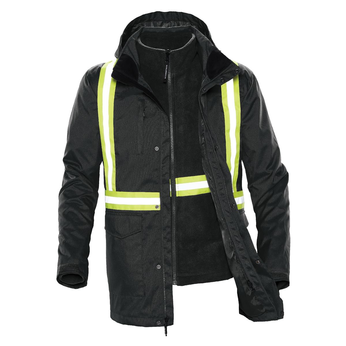 Stormtech TPX-3R Unisex HD 3-In-1 Reflective Parka | SafetyWear.ca
