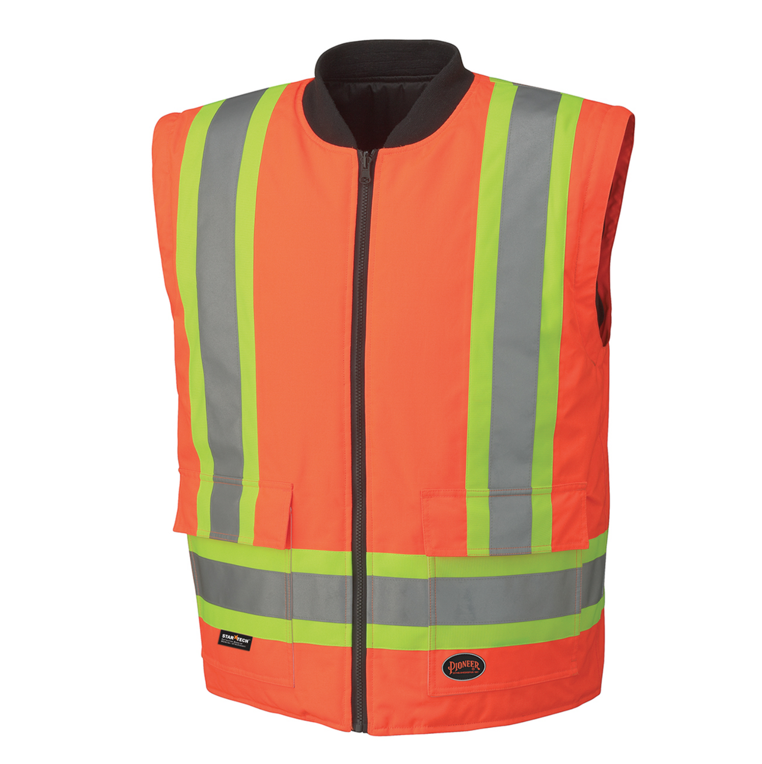 Pioneer Hi-Vis Waterproof 2-in-1 Safety Bomber Jacket Class StarTech Re - 1