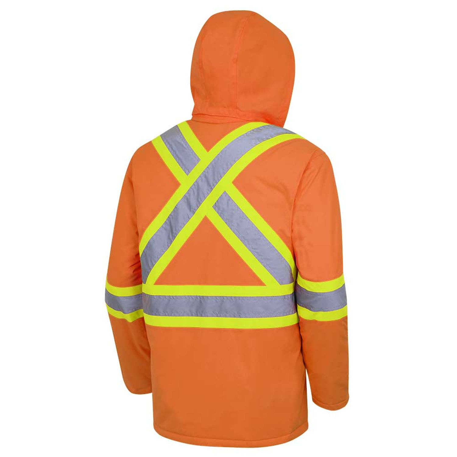 5030 100% Waterproof Winter Quilted Safety Parka | Safetywear.ca