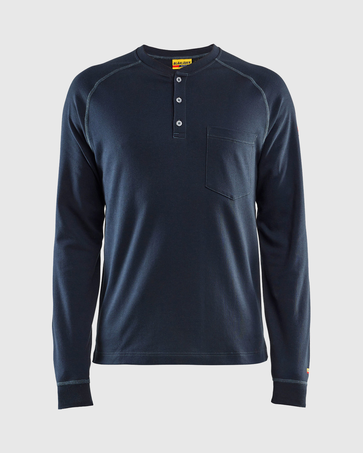 BLAKLADER 3491 FR Light Henley Shirt (9.1cal) - SafetyWear.ca
