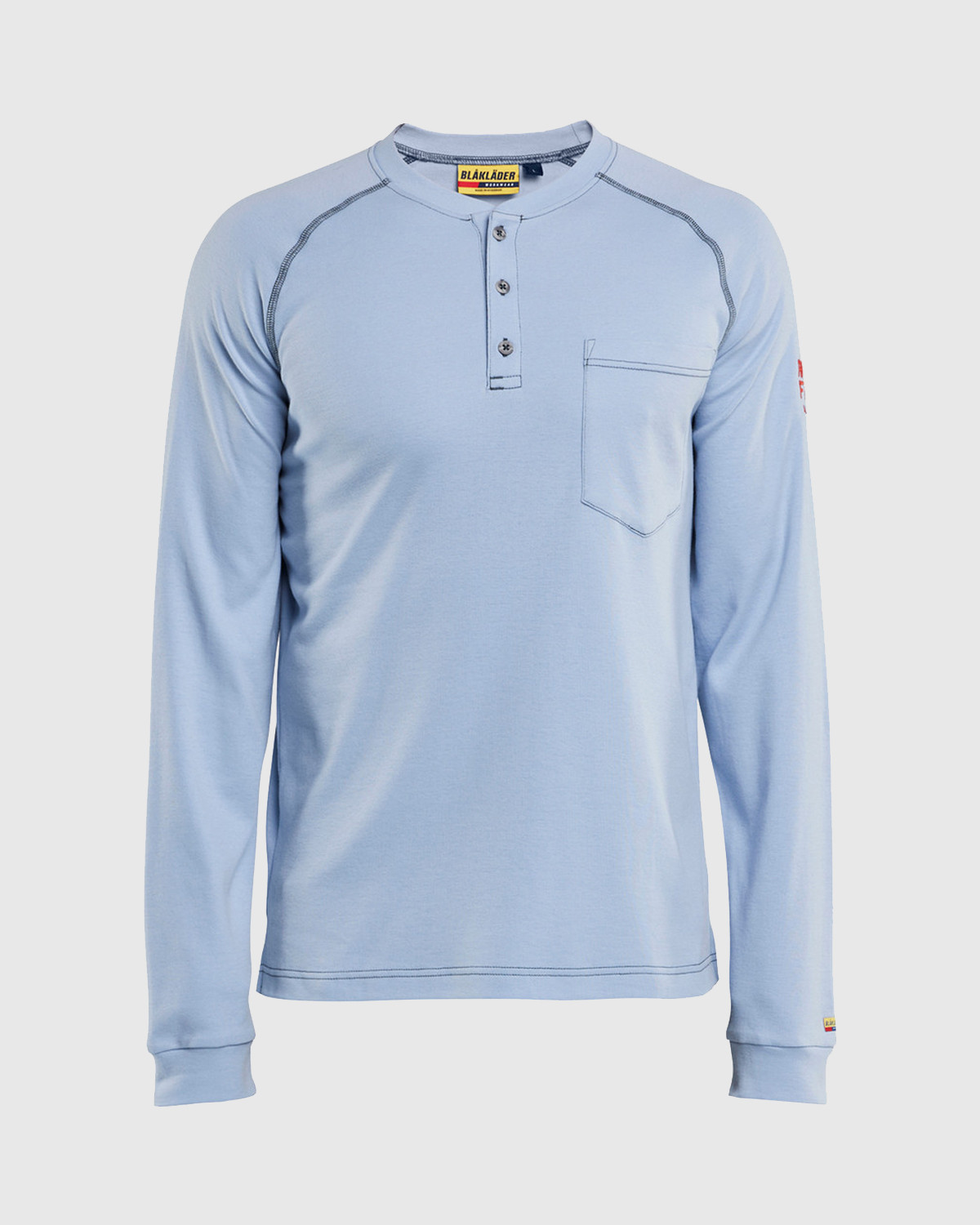 BLAKLADER 3491 FR Light Henley Shirt (9.1cal) - SafetyWear.ca