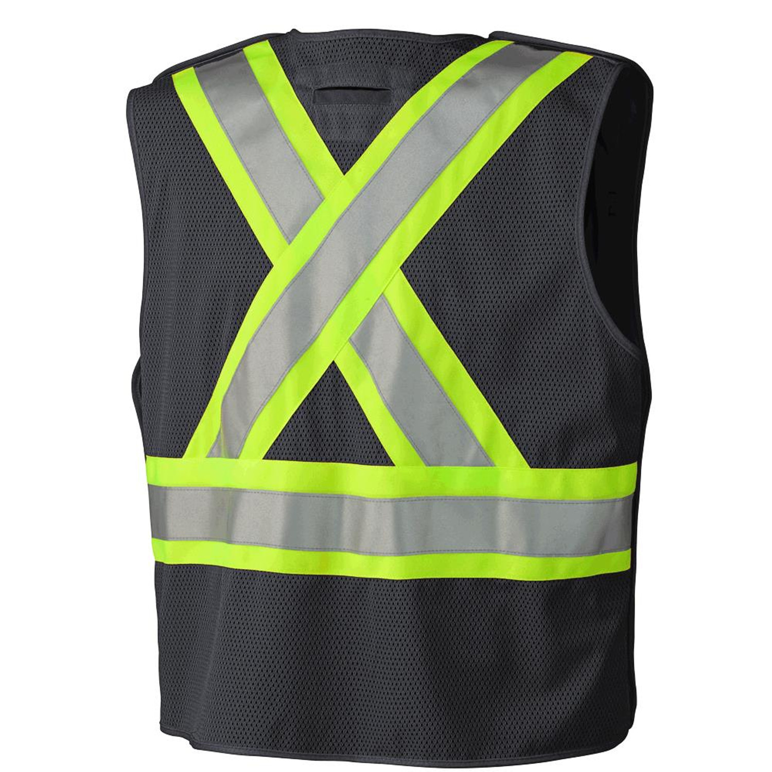 Hi-Vis Safety Tear-Away Mesh Back Vest | Safetywear.ca