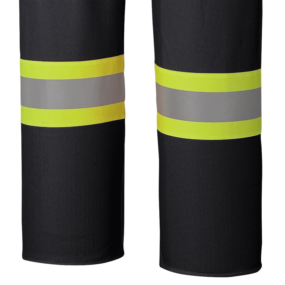 Pioneer 5895BK Flame Resistant PU Stretch Waterproof Bib Pant
