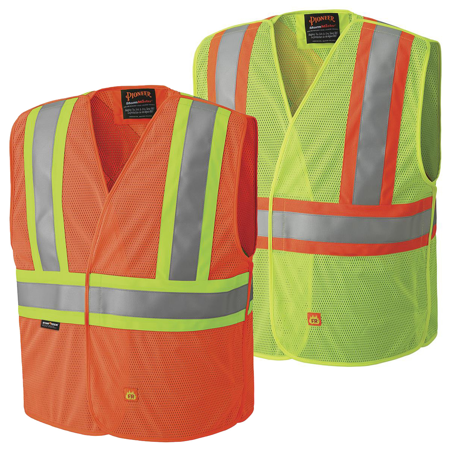 Pioneer Flame Resistant Tear-Away Hi-Vis Vest