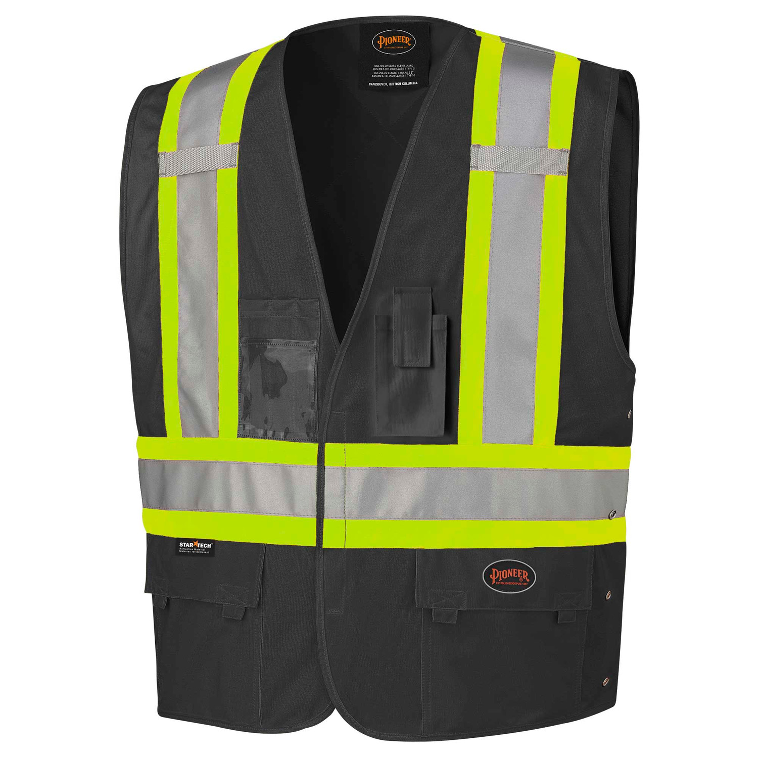 134N Hi-Viz Navy Safety Vest | Safetywear.ca