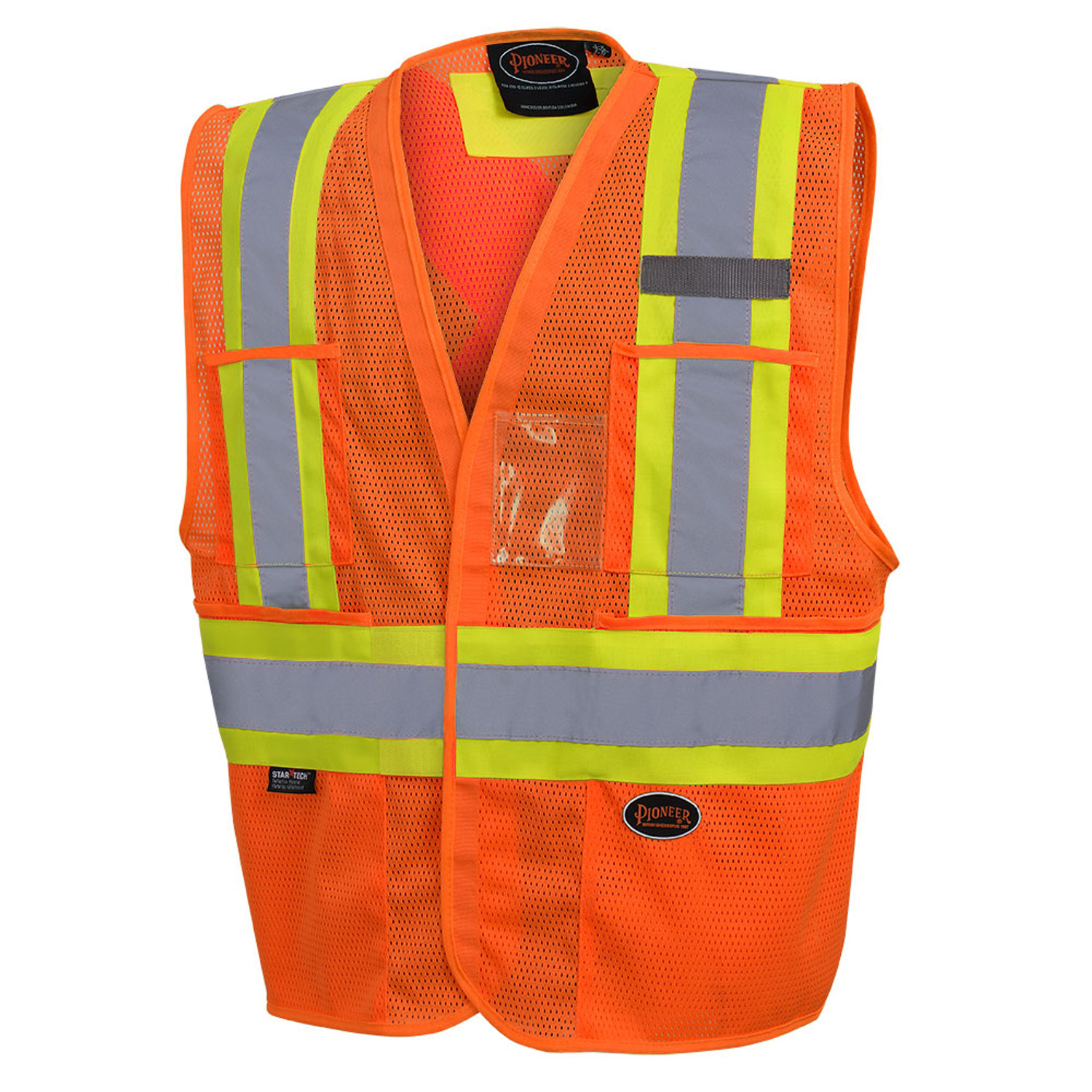 Pioneer Hi-Vis Non Tear-Away Mesh Vest