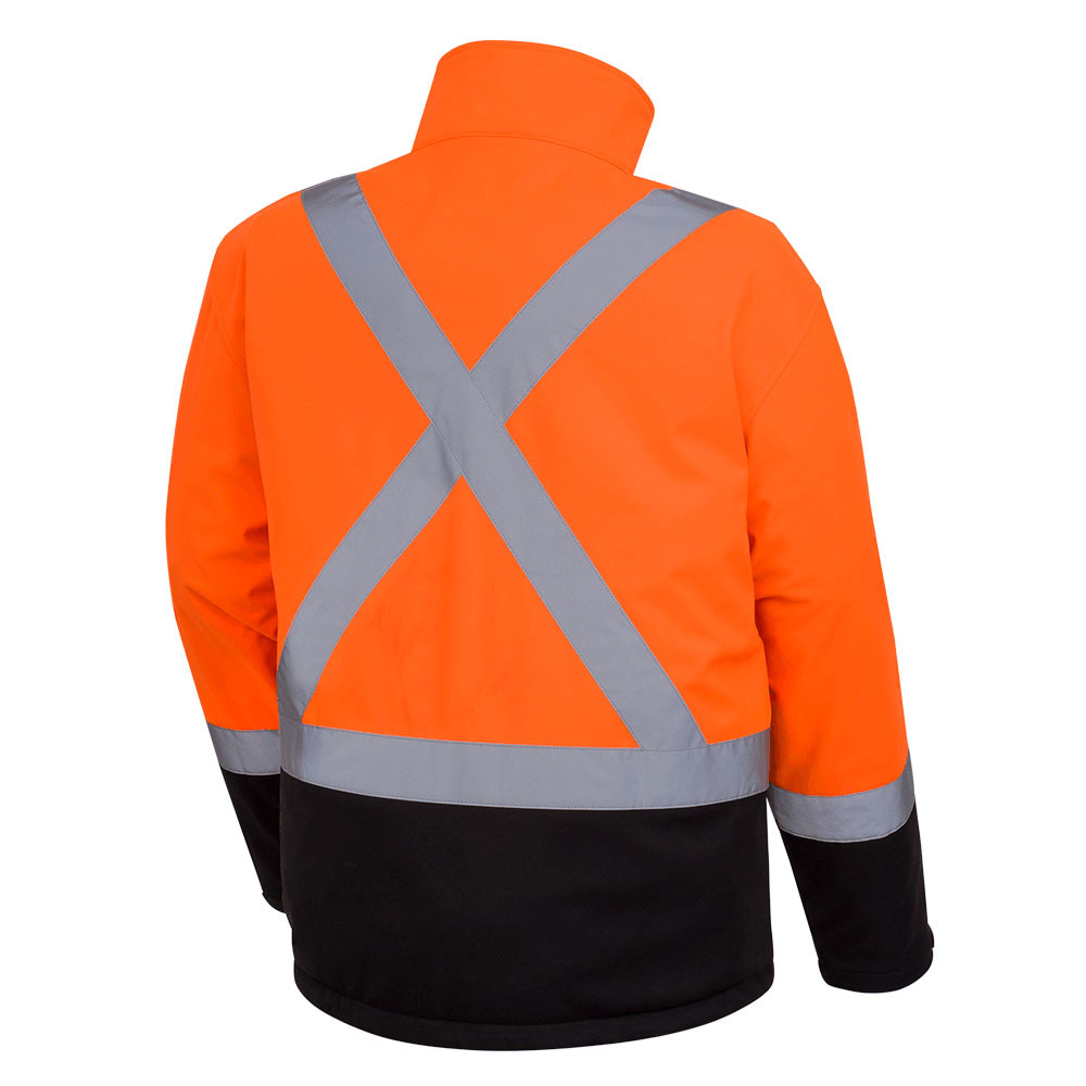 Pioneer 5679 Softshell Mechanical Strength Safety Jacket - Hi-Vis