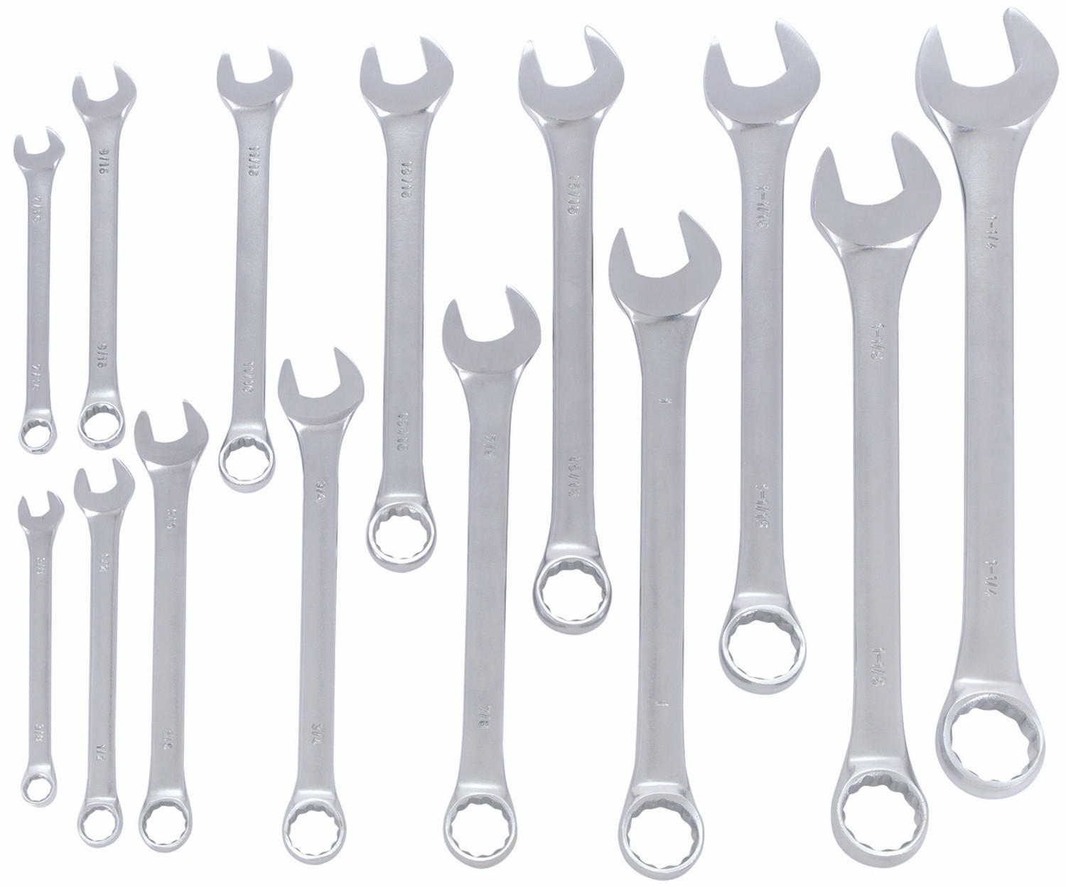 ICW-14PS 14 PC S.A.E. Polished Combination Wrench Set | Safetywear.ca