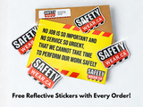 Get Seen, Stay Safe: Free Reflective Stickers with Every Order!