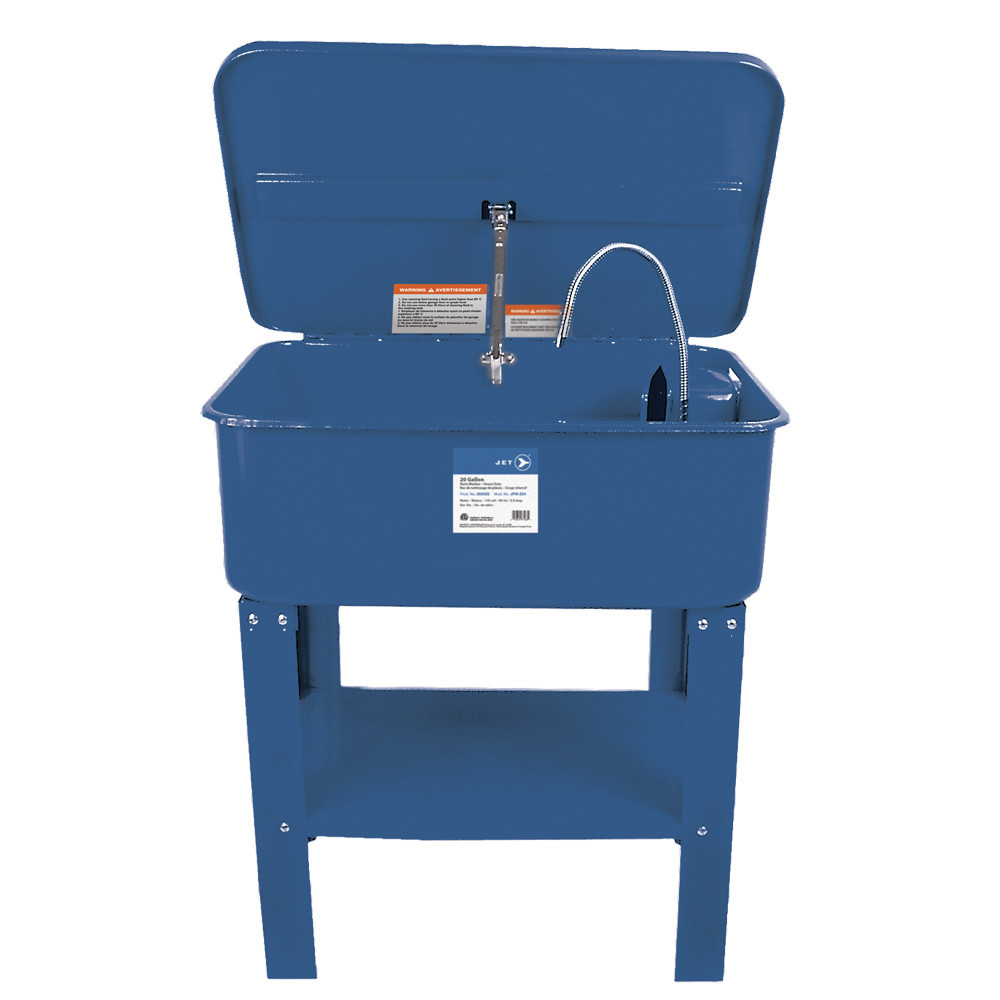 JET JPW20 20 Gallon Parts Washer 41.8 L Working Capacity SafetyWear.ca