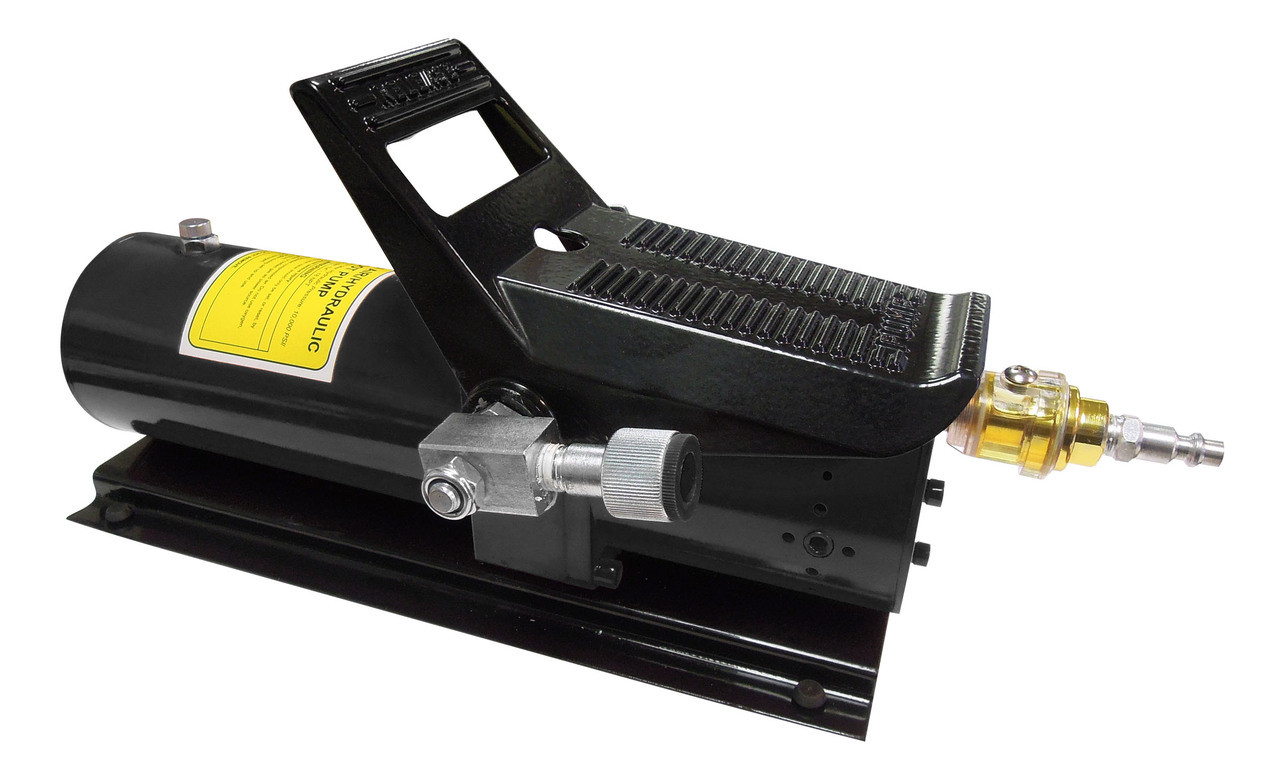 2 X Eagle Pro Air Hydraulic Foot Pumps – 10,000 PSI, Foot Pedal Operated, For Frame Machine Press