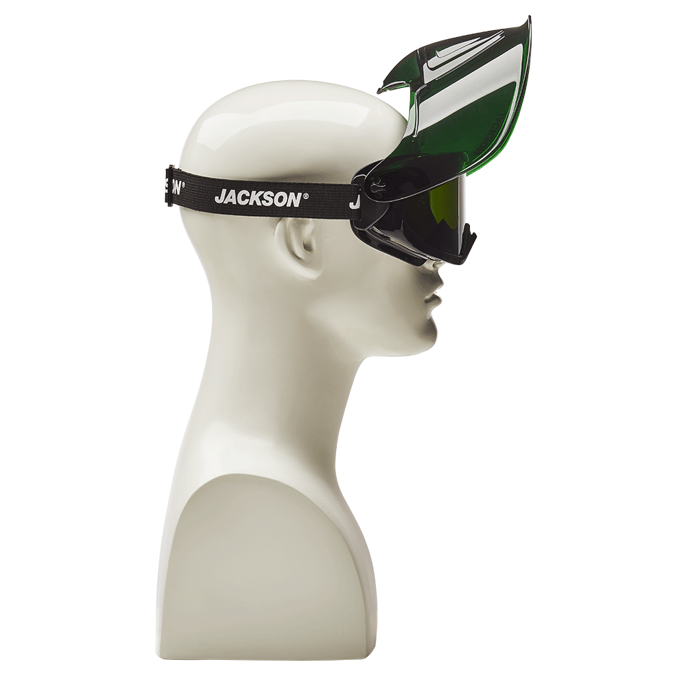 Jackson GPL500 Series Premium Safety Goggle with Detachable FlipUP/FlipDown Face Shield