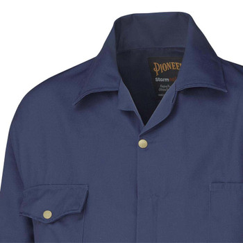 Pioneer 515 Poly/Cotton Coverall - Navy | SafetyWear.ca