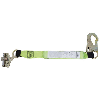 SA-7206-2 E6 Shock Absorbing Lanyard -SP- Single Leg - Snap & Adp Rope Grab - 2' (0.6M) | Safetywear.ca SA-7206-2 E6 Shock Absorbing Lanyard -SP- Single Leg - Snap & Adp Rope Grab - 2' (0.6M) | Safetywear.ca