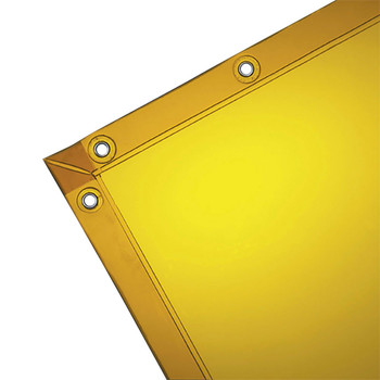 Jackson 14mm Transparent Welding Curtain - Gold - 6' x 8' | Safetywear.ca