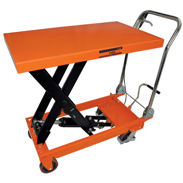 SLC-1100 1,100 lb Capacity SLC Series Hydraulic Scissor Lift Cart
