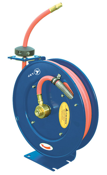 AW3825 3/8" x 25' Retractable Air/Water Hose Reel – Heavy Duty