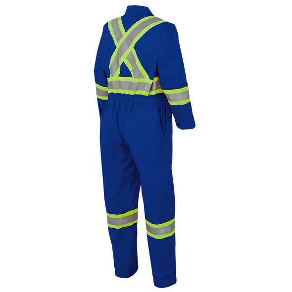 Pioneer 7706T FR-Tech® Flame Resistant/ARC Rated 7oz Coverall - Royal (Tall) | Safetywear.ca