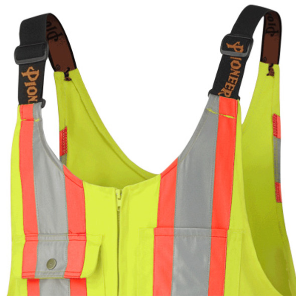 Pioneer 6616T Poly/Cotton Safety Overalls - Hi-Viz Yellow/Green (Tall) | Safetywear.ca