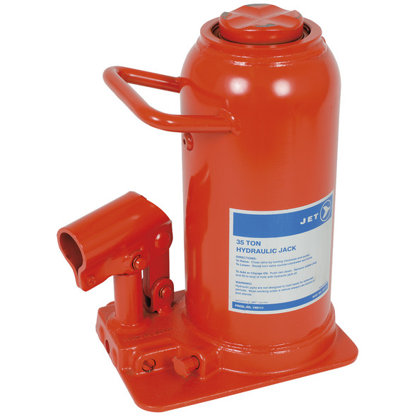 JET 35 Ton Jet Hydraulic Bottle Jack - Super Heavy Duty | SafetyWear.ca