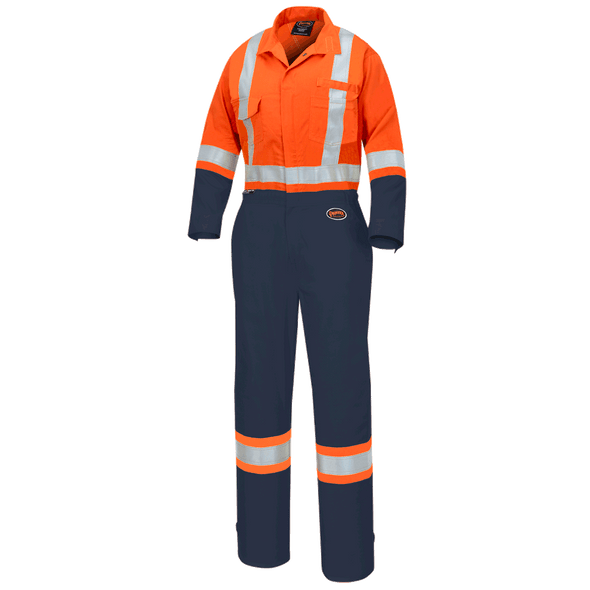 5514 Safety Poly/Cotton Coverall