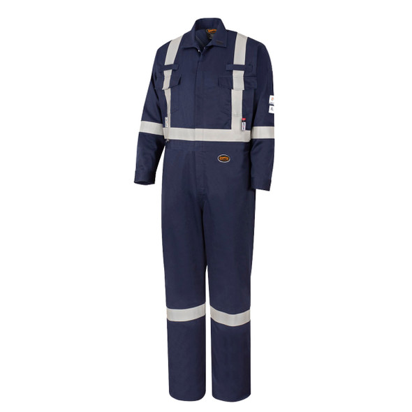 Pioneer 4480T Flash-Guard® FR/ARC-Rated Welding Coveralls - Navy