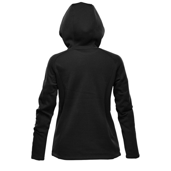 Stormtech FH-3W Women's Logan Performance Hoody - Back | Black