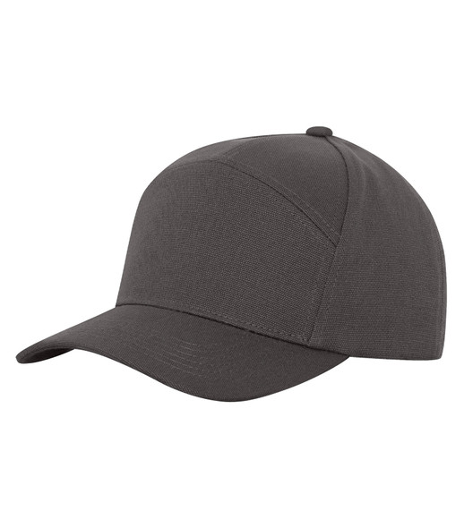 ATC WERK1332 Canvas 7-Panel Snapback Cap | Grey