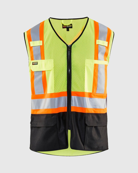 BLAKLADER 3133 Hi-Vis Vest | Hi-Vis Yellow/ Black