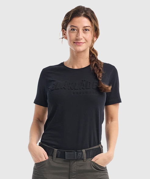 BLAKLADER 3444 Women's 3D T-shirt | Black