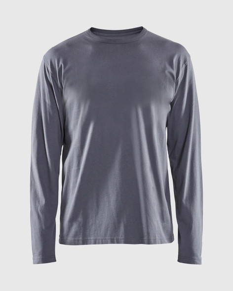 Long Sleeve T-shirt White | Grey