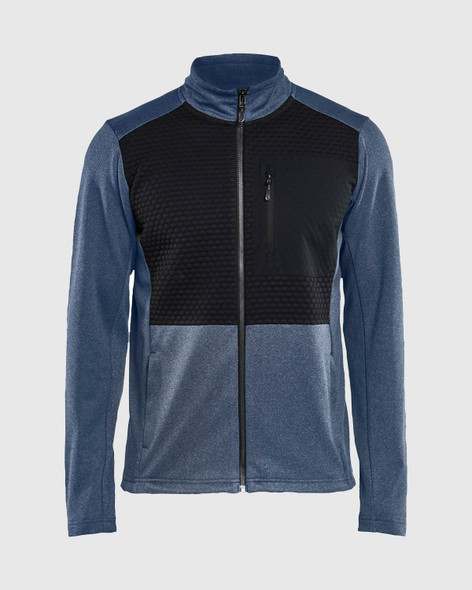 BLAKLADER 4737 Tech Jacket | Numb Blue/ Black