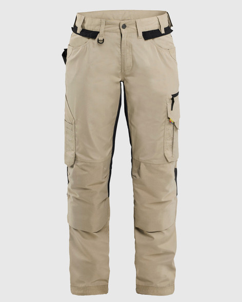 BLAKLADER 7134 Women's Light Craftsman pants | Stone