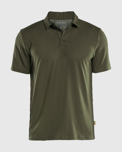 BLAKLADER 3509 Performance Polo | Forest Night